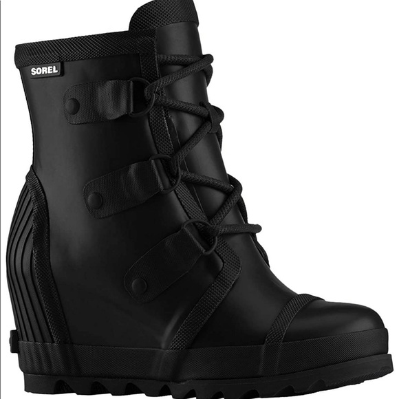 Sorel Shoes - Sorel Joan Wedge Rain Boots!!!